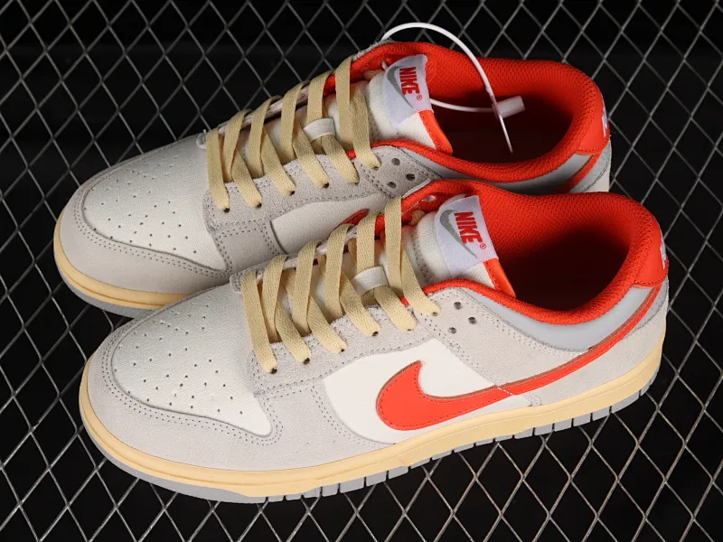 All Categories Nk SB Dunk Series Nk SB Dunk Low Low-top sneakers Cost-effective version Nk Dunk Low 85 "Athletic Department" First year gray and red color SB low-top sports and leisure sneakers FJ5429-133